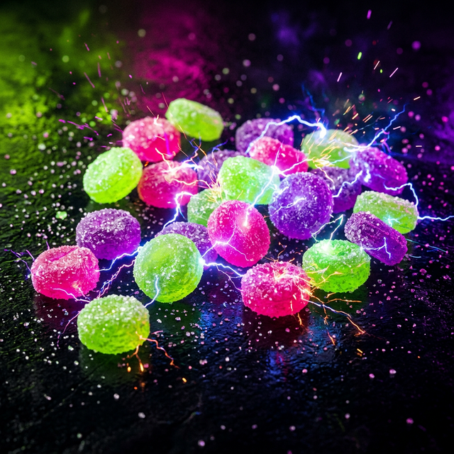 Z Head Caffeinated Sour Cough Drops